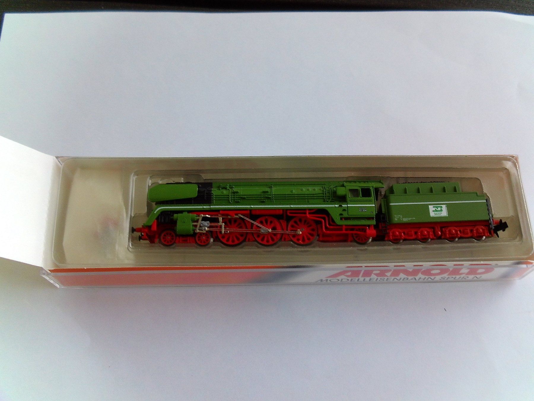 Arnold Modellini di ferrovie: Arnold DB Dampflok Spur N – Difettoso da Mönchaltorf venduto da Moni014