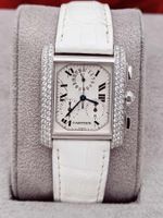 CARTIER TANK FRANCAISE CHRONOFLEX CHRONOGRAPH