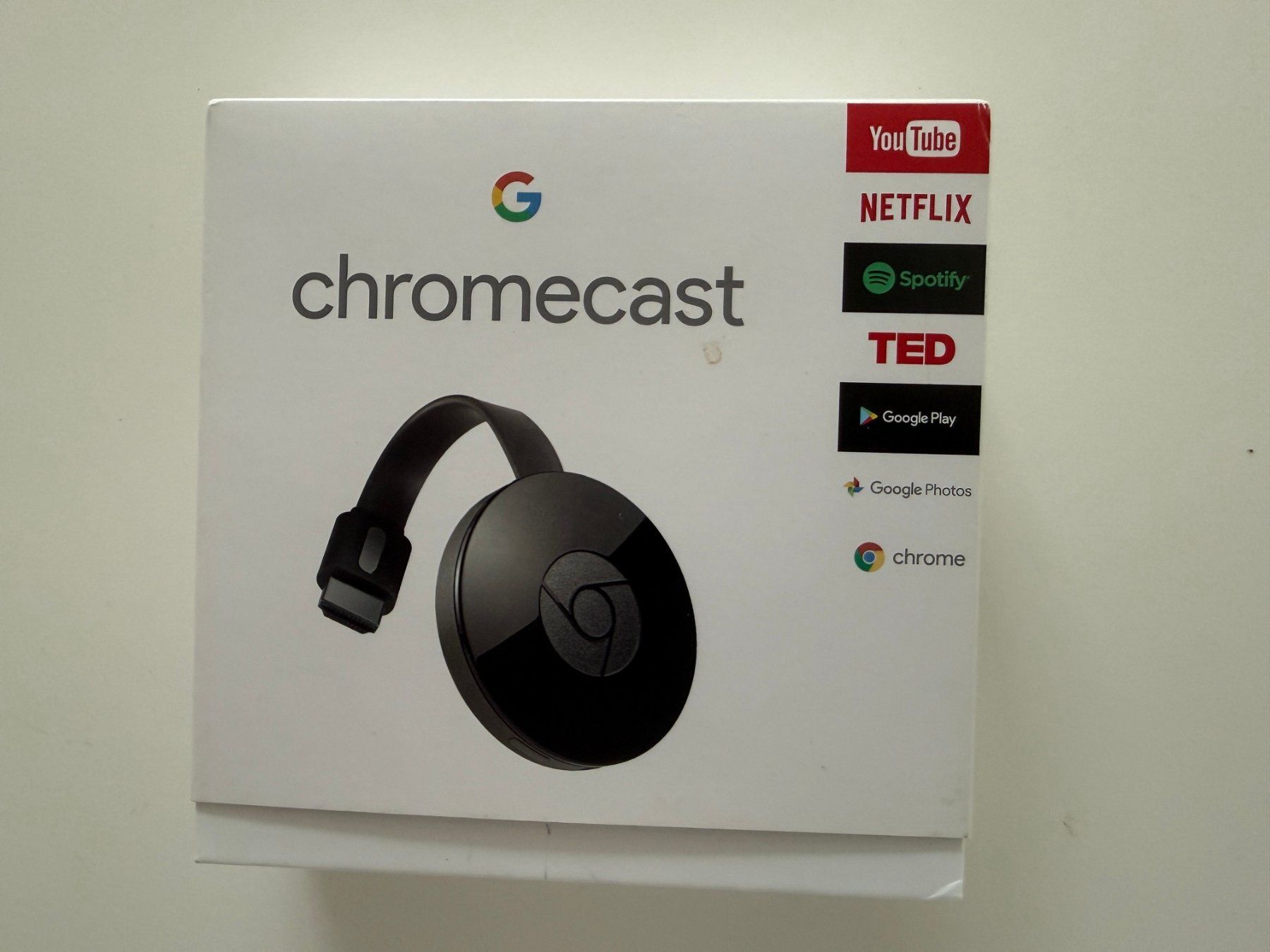 Google Lettore multimediale & Streamer: Google Chromecast Streamingadaptor – Nuovo (secondo la descrizione) da Mettmenstetten venduto da None1