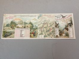 Original RbB Fahrplan von 1895/96