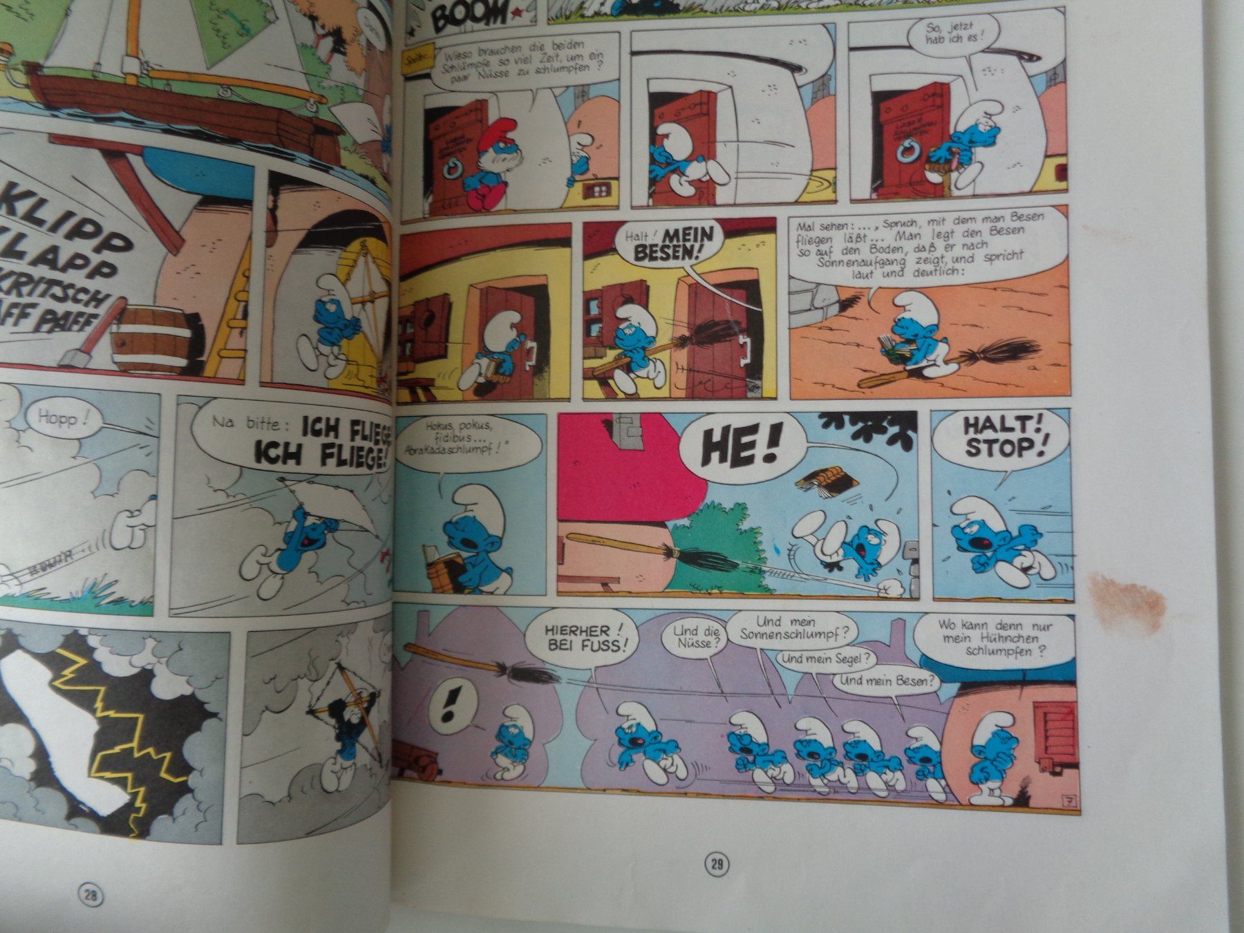 Comics: Die Schlümpfe - Blauschlümpfe und Schwarzschlümpfe - 1981 – Gebraucht aus Chur von Oregano1 5