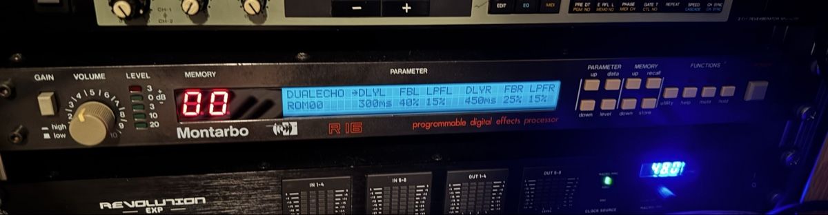 Strumenti musicali: Montarbo R16 - Digital Effects Processor, Reverb, Delay, etc – Usato da Zürich venduto da 1cut2
