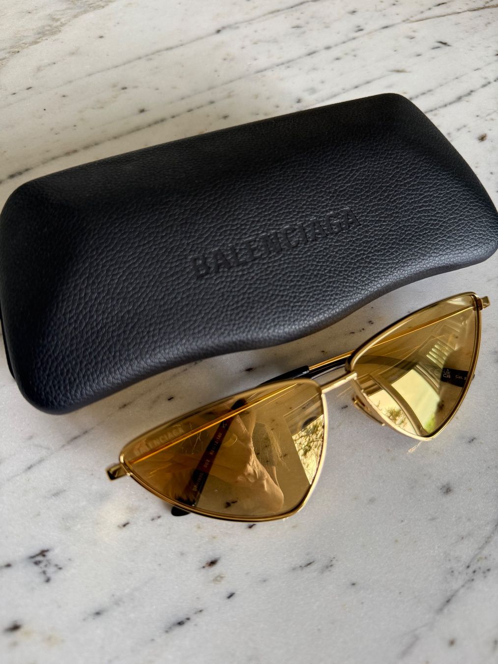 Balenciaga Occhiali & Lenti: BALENCIAGA "Cat-Eye" Sonnenbrille – Usato da Horgen venduto da prelovedzh