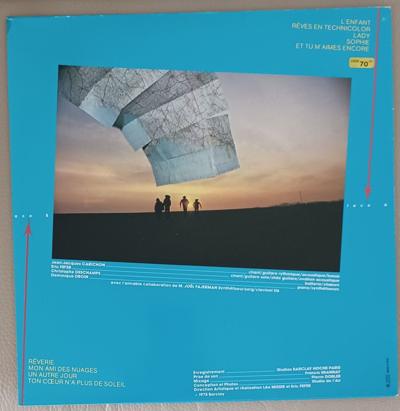 Vinyles: COTE OUEST - MULTICOLOR 1978 Pop /Rock – D'occasion à Hägendorf par Plattenhardt 1