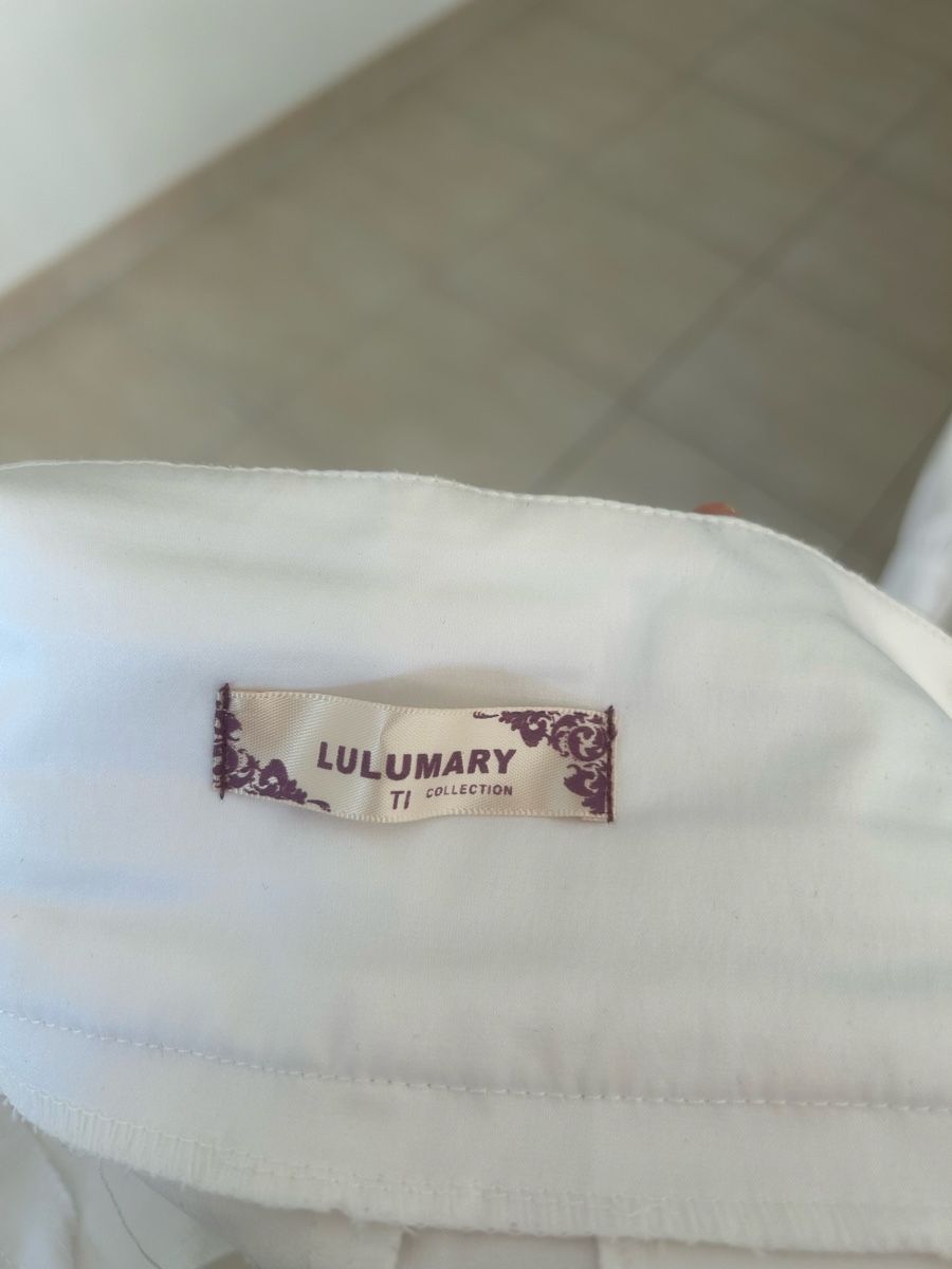 Pantaloni: Elegant White Trousers - Chic and Comfortable – Nuovo (secondo la descrizione) da Saland venduto da ele_vc96 4