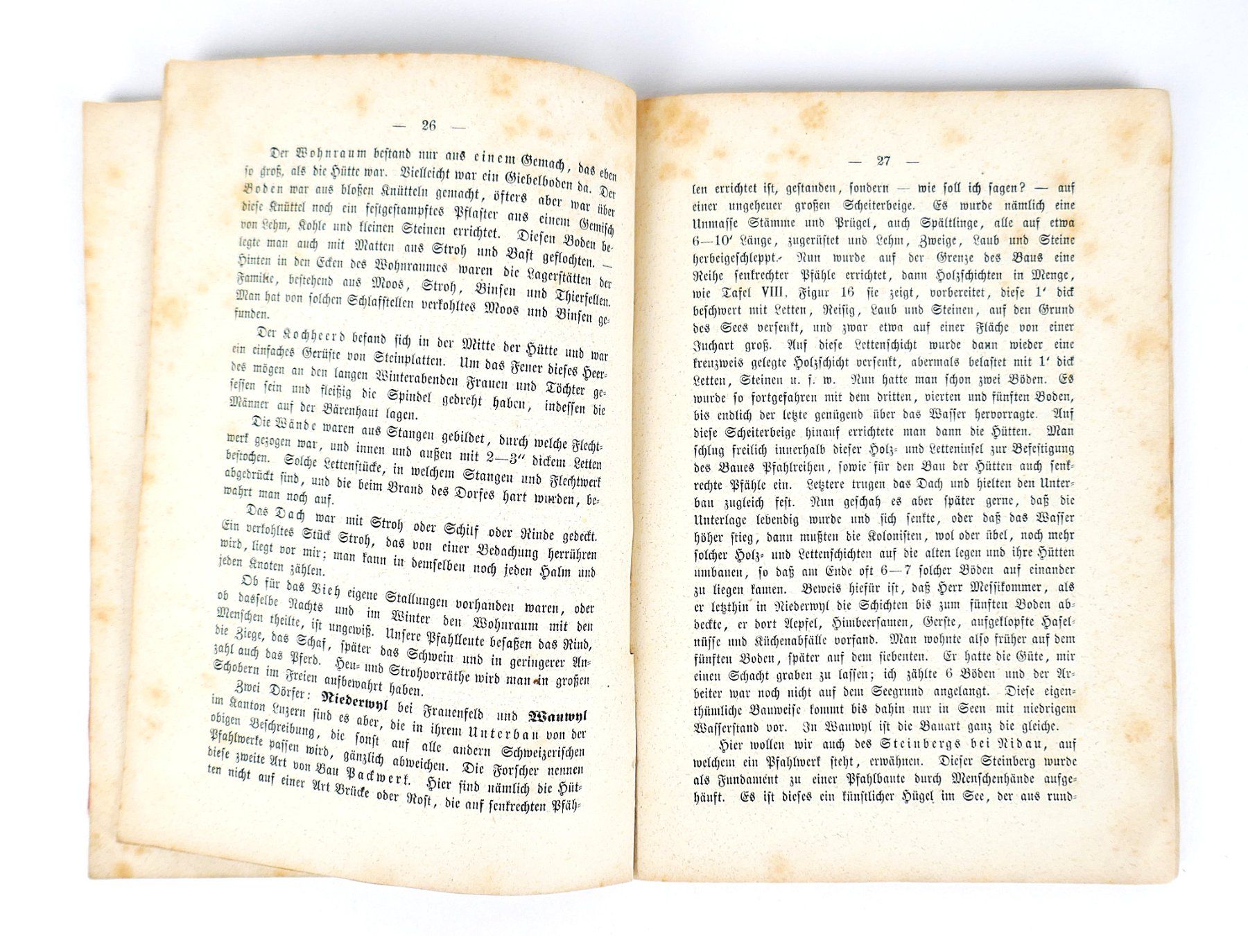 Libri: Buch "Die Pfahlbauten" – Usato da Urtenen-Schönbühl venduto da Restwert_Schoenbuehl 4