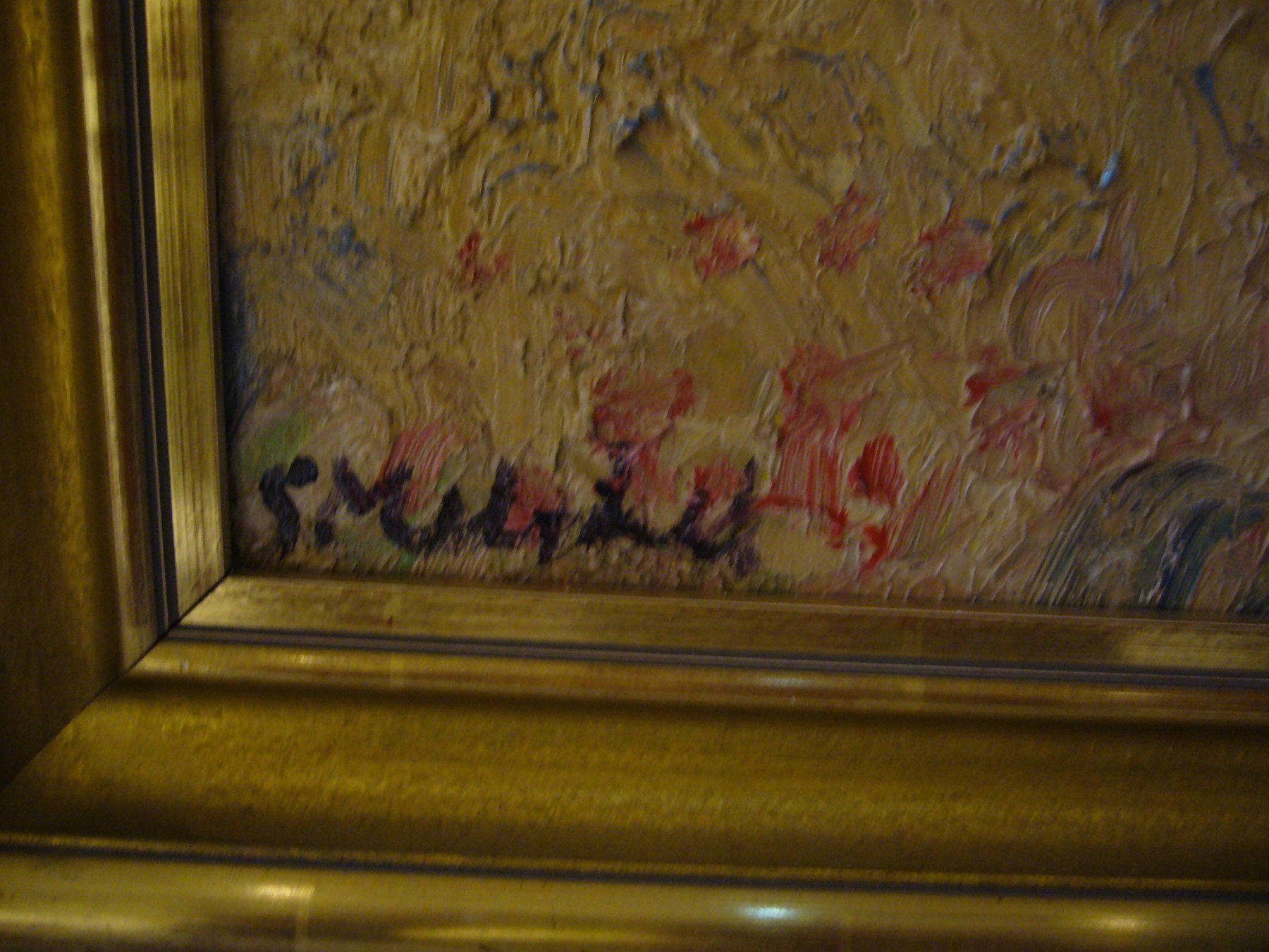 Gemälde: ***  Melchert K.S ,1916, Sommer sig. *** – Gebraucht aus Opfikon von .Gallery.35. 1
