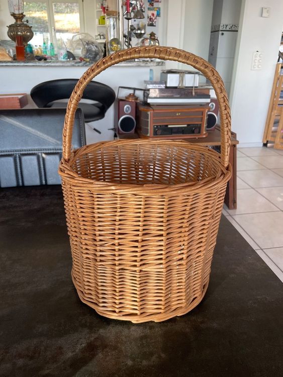 PANIER EN ROTIN OSIER VINTAGE DN2808/1