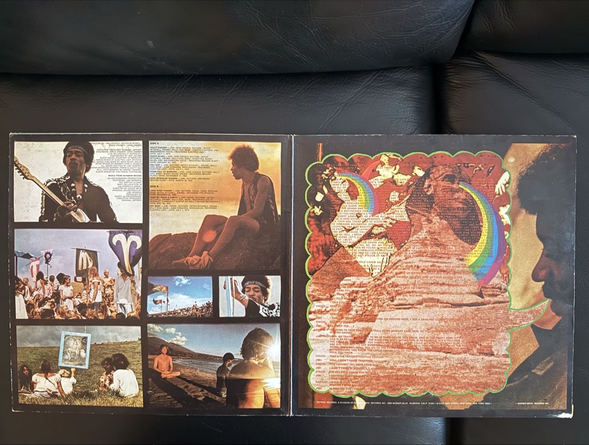 Schallplatten: Jimi Hendrix Rainbow Bridge Original Schallplatte – Gebraucht aus Goldach von Messerguru 3