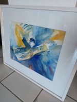 Aquarell von Thérèse Wyss "Schutzengel", ca. 62,5 x 52,5 cm