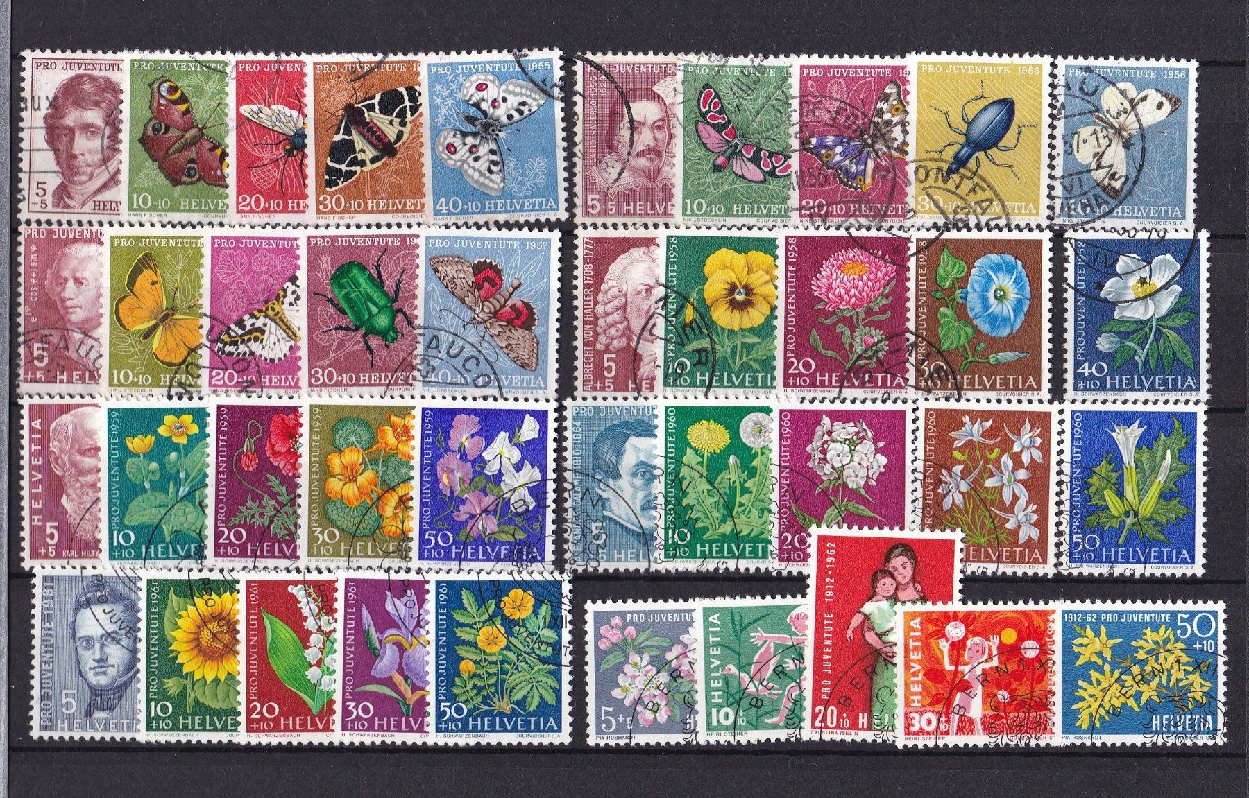 Tous les timbres: Pro Juventute Briefmarken Lot – D'occasion à Münchwilen AG par Nesar 4