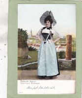 Kitsch Kunst Berner Tracht Frau Costume Bernois 1906