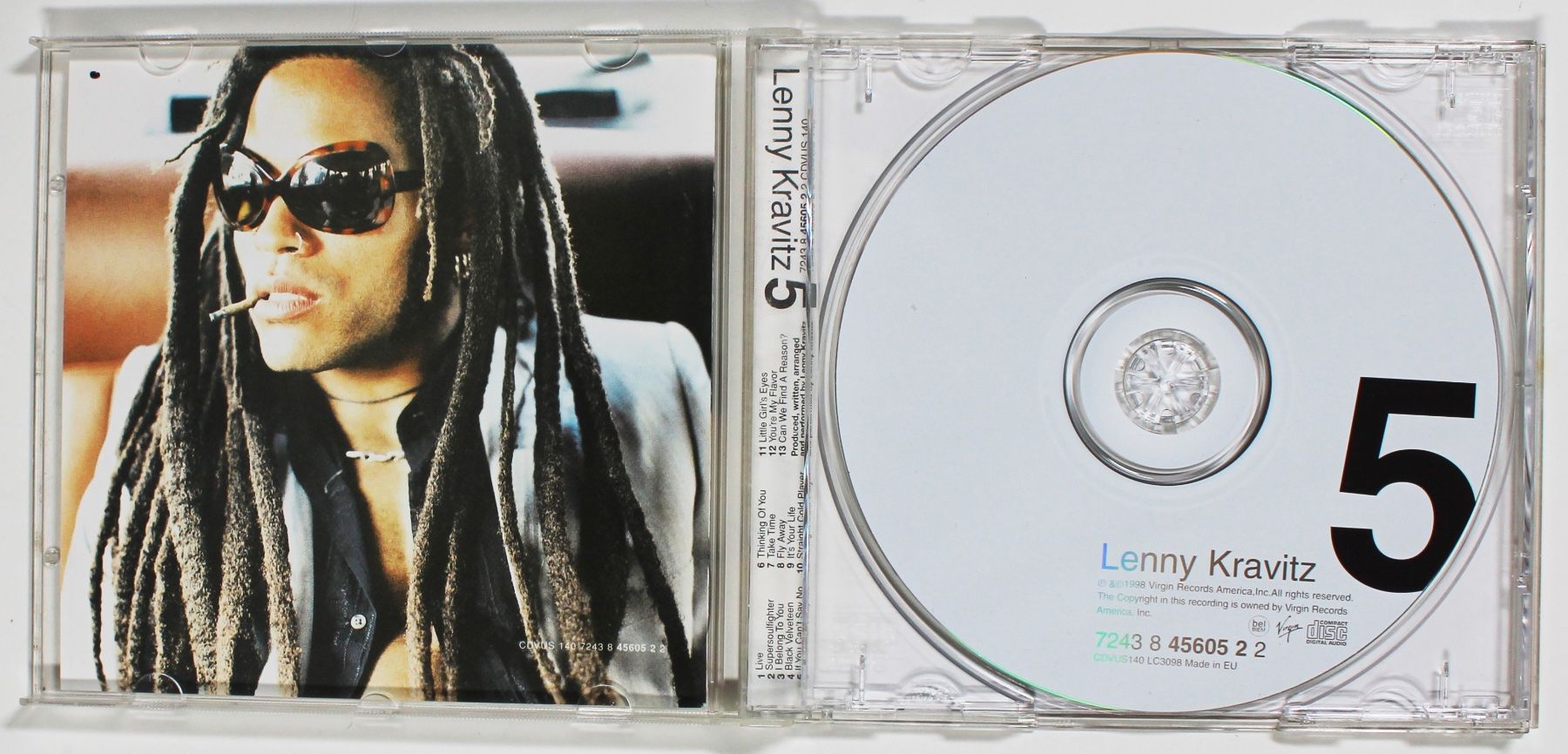 CD: CD - LENNY KRAVITZ - 5 von 1998 – Usato da Brüttisellen venduto da Collector-Corner 1