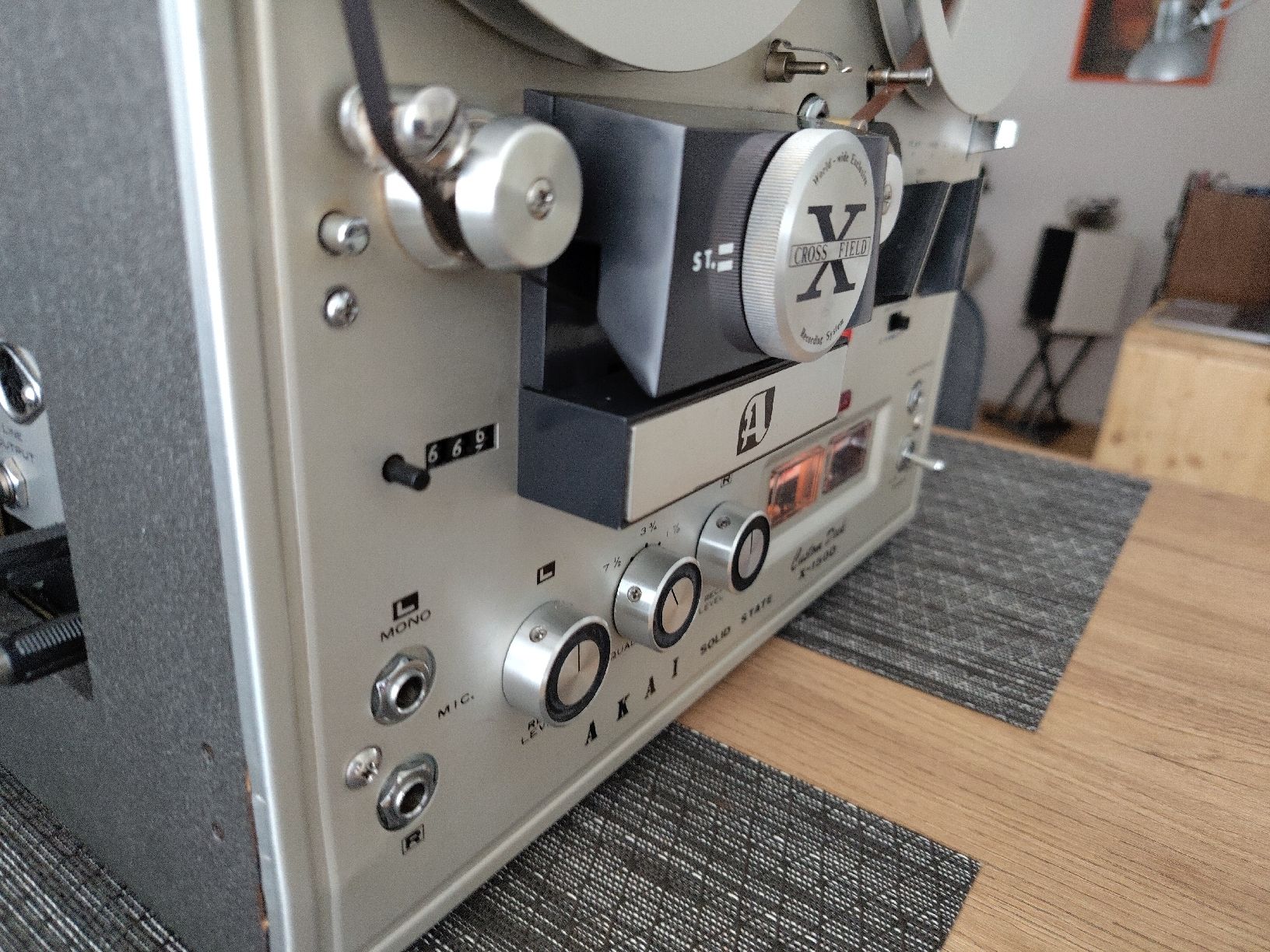Akai Bandmaschinen: Akai X150 Band Machine. Überholt – Gebraucht aus Flawil von Vintage1_Quality 2