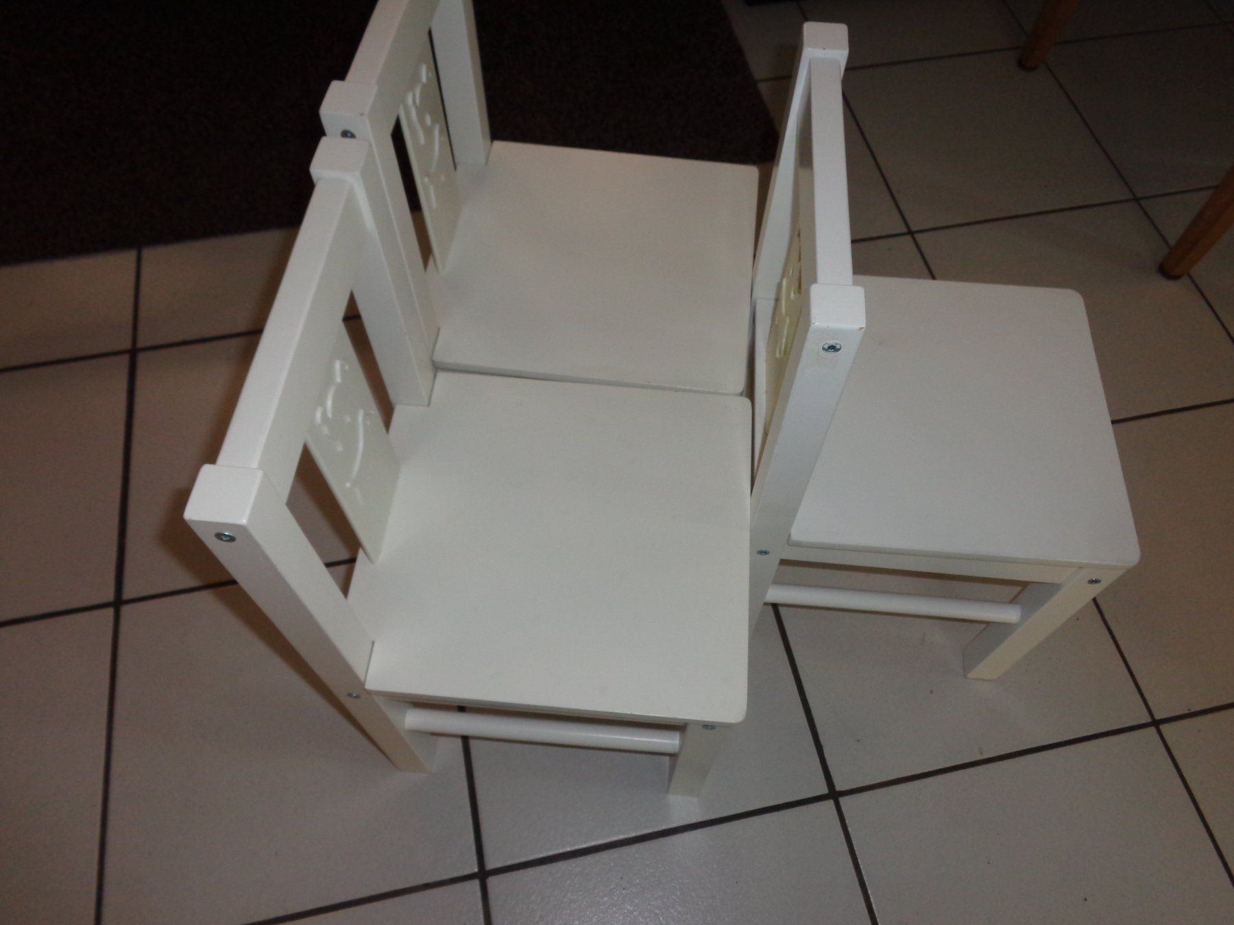 Ikea Sedie: Kinderstühle weiss – Usato da Liestal venduto da Gecko16 7