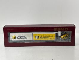Bemo 2288 124 RhB Haik-v 5134 Schiebewandwagen HG