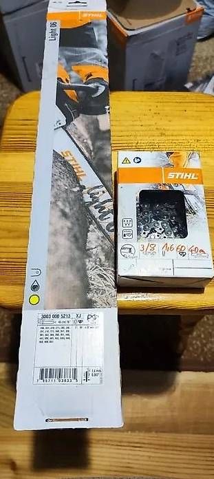 Stihl Seghe: Neue Stihl Schwert mit Kette, 40 cm, 3/8", 1,6 mm – Usato da Reinach BL venduto da colmarer 2