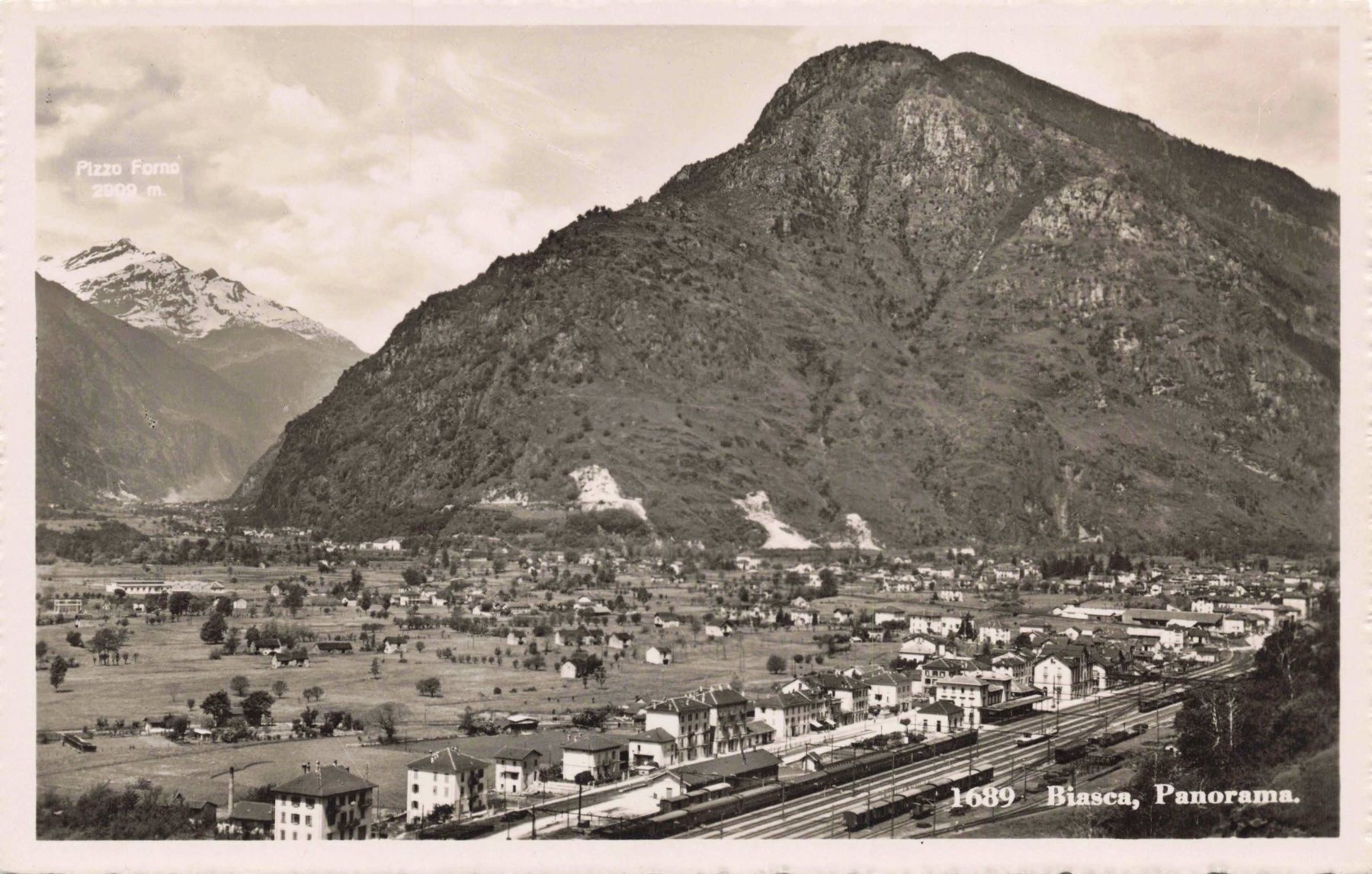 Cartoline postali: Biasca Bahnhof – Usato da Biasca venduto da Blenio71
