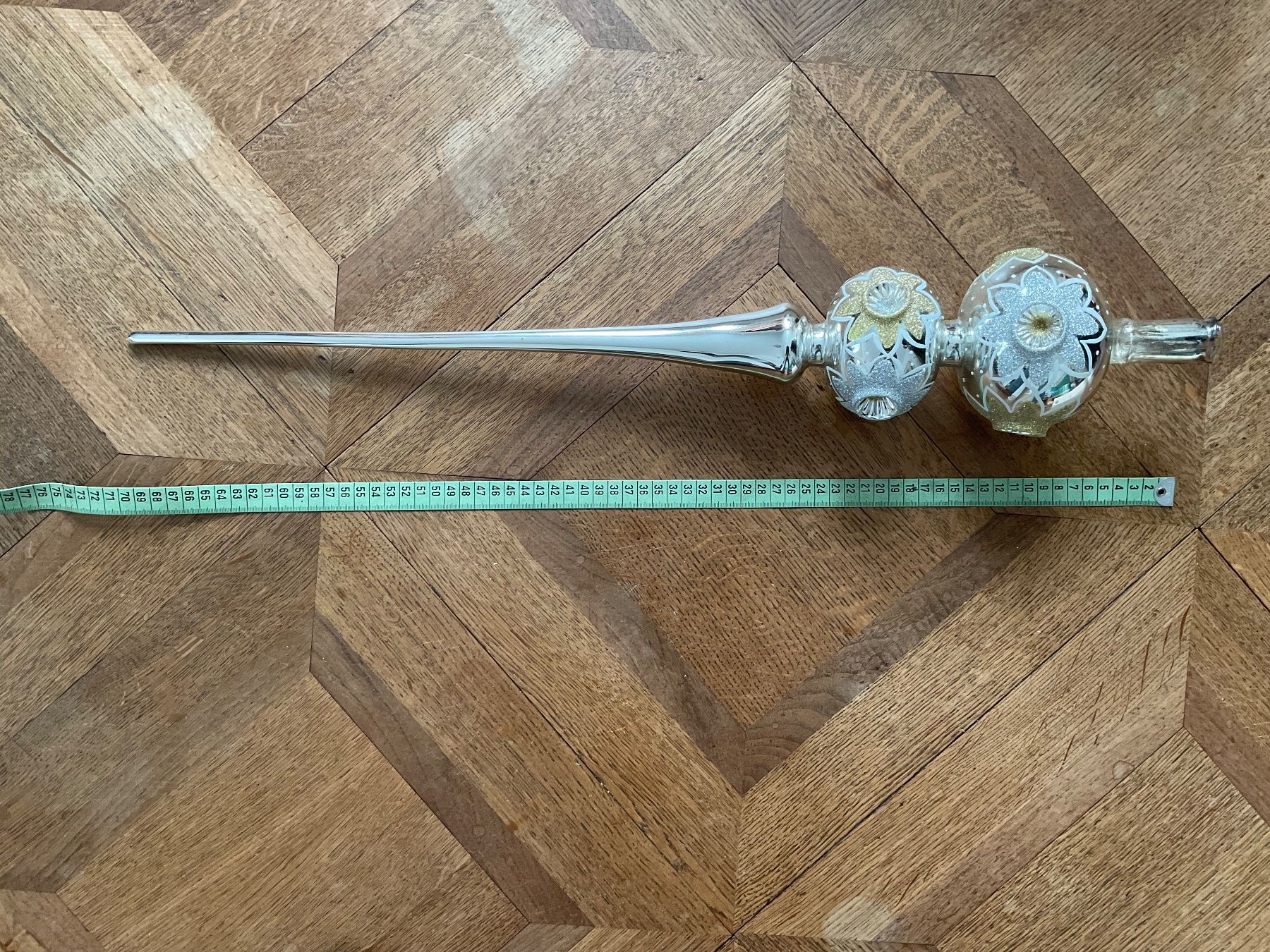 Alle Dekorationen: Antike Weihnachtsbaumspitze XXL Christbaumspitze Baumspitze – Gebraucht aus Aarau von Ikebana03 1