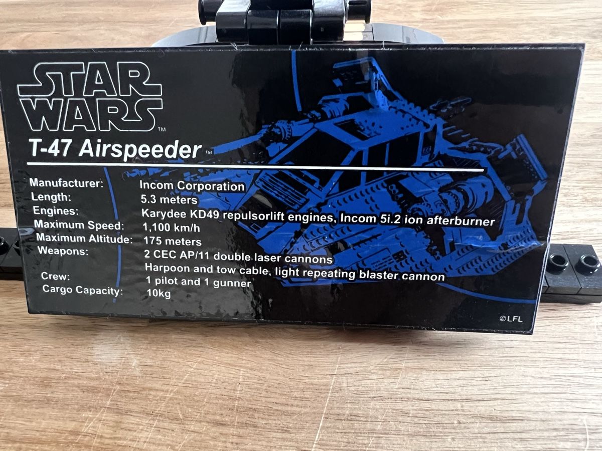 Lego Kit di costruzioni: LEGO STA WARS Snowspeeder 75144 – Usato da Bülach venduto da chevelle77 6