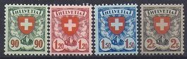 PROPAGANDE TYPE ECUSSONS No. 163z - 166z sans charnière  * *