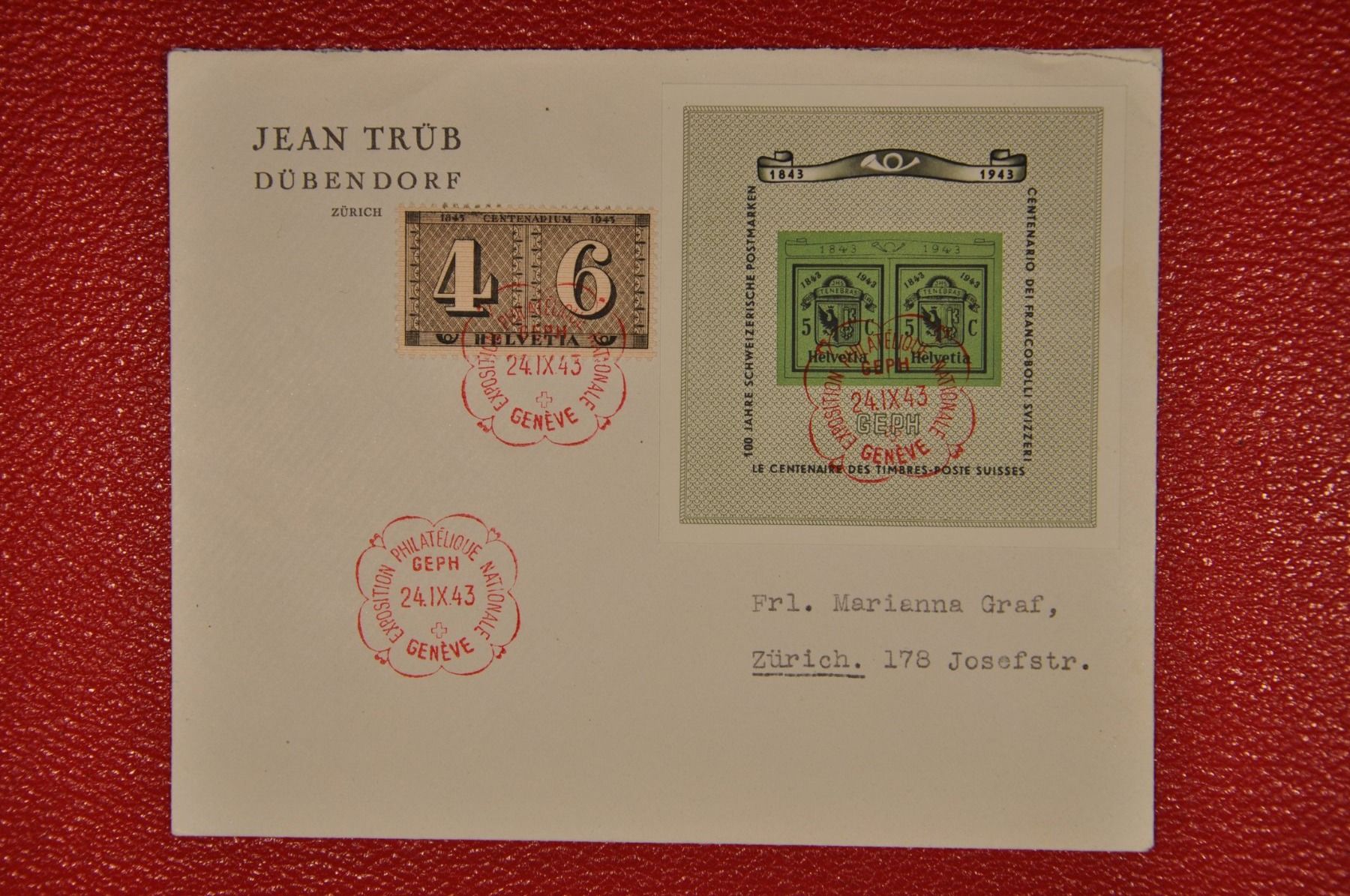Alle Briefmarken: W18 mit Sonderstempel – Gebraucht aus Wolfhalden von Zinauktion
