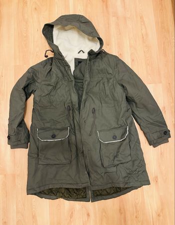 Umstands-Winterparka mit Baby-Einsatz neu