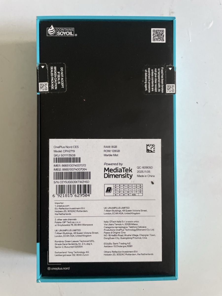 OnePlus Telefoni cellulari / Smartphones: One Plus Nord CE5 – Nuovo (secondo la descrizione) da Thun venduto da Villawisteria 2