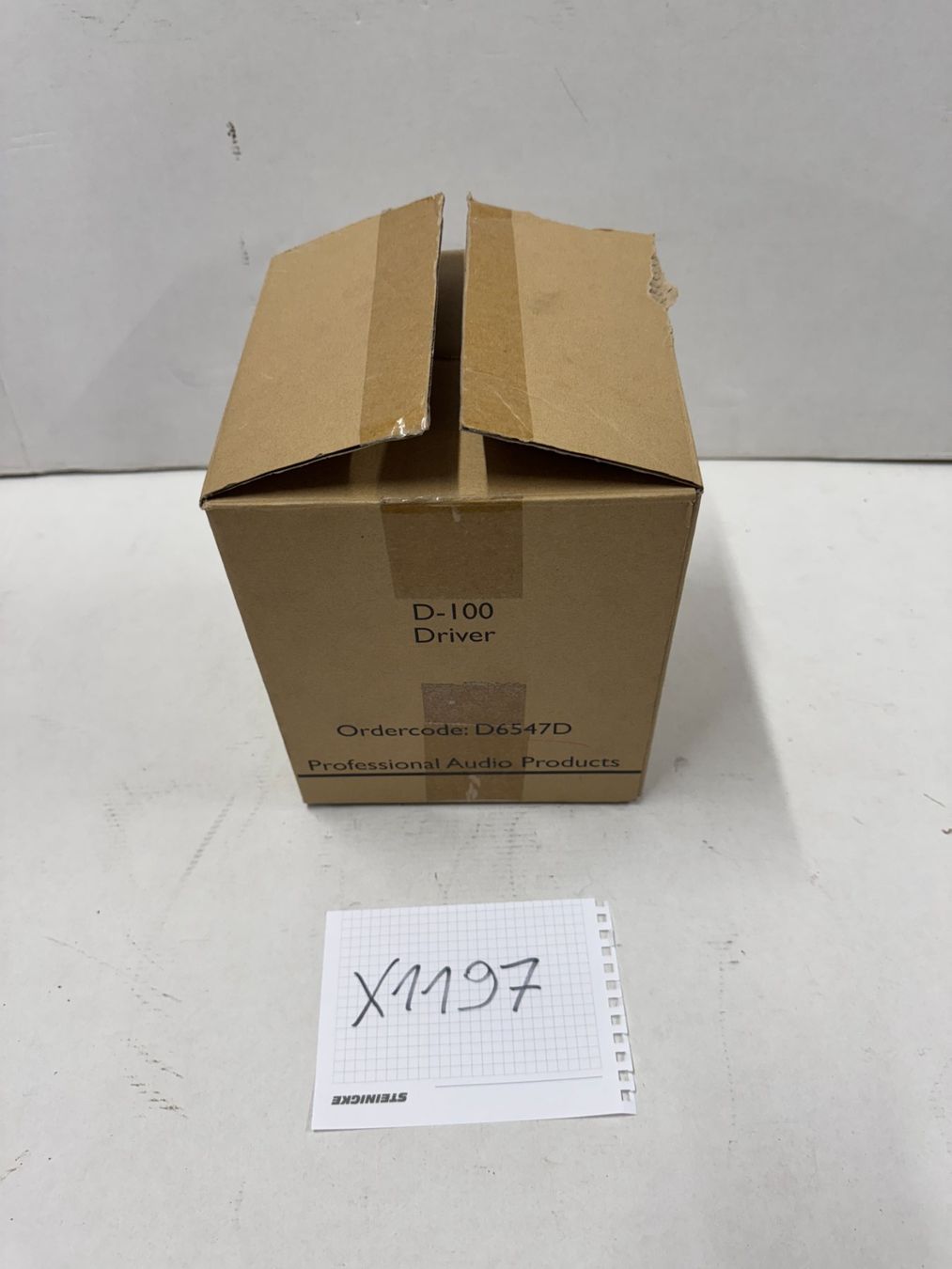 Casse acustiche: Dap-Audio D-100 100W Driver (X1197) – Nuovo e nell'imballaggio originale da Däniken SO venduto da Profog1 5