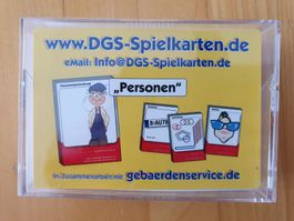 Spiel- und Übungskarten Personen (DSGS)