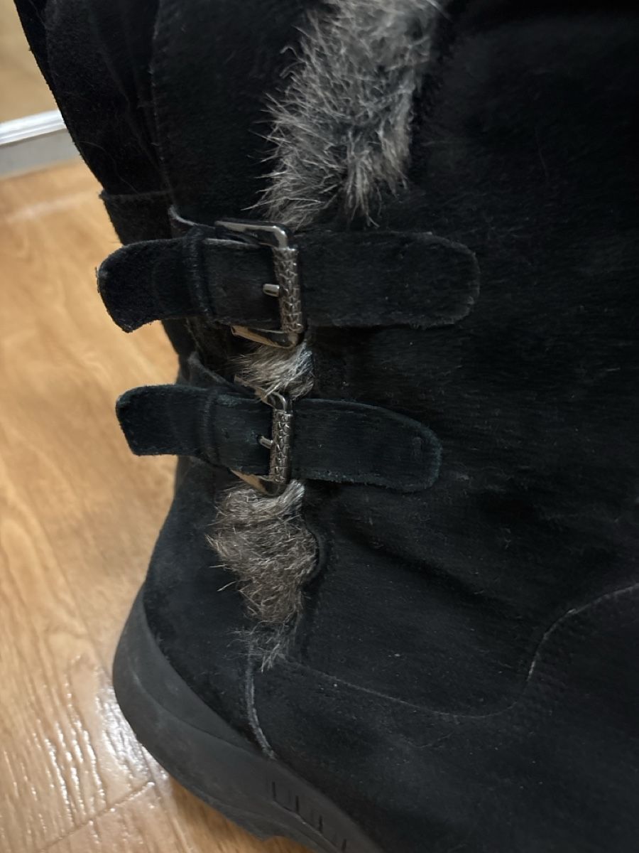 Damenschuhe: Stiefel Damen Grösse 40 schwarz mit Futter – Gebraucht aus Kriens von mir_v8ww 3