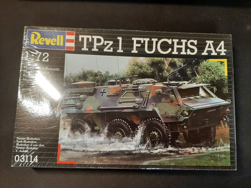 Modellbausatz Fuchs Radpanzer 1:72 | Kaufen auf Ricardo
