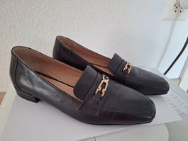 MAX, Damenschuh, Loafer, Mokkasin, blau, Gr. 40
