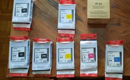 Canon PFI-102 Tintenpatronen PF-03 Druckkopf neuwertig