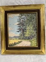 Jakob Siegenthaler Original Ölgemälde mit Rahmen, 1884-1969