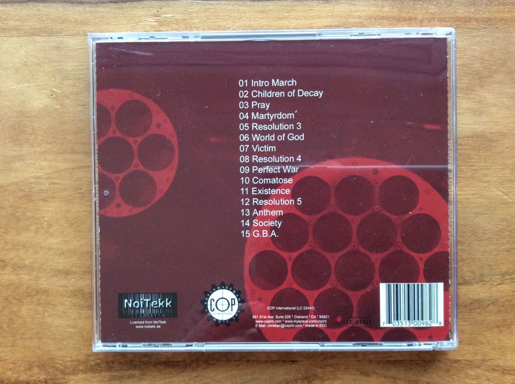 CD: CD FGFC820 – Urban Audio Warfare – Usato da Horgen venduto da flyingpenguin2000 2