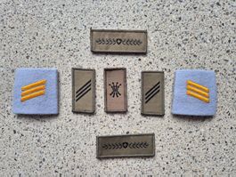 *** Üem Patten Set Obergefreiter mit klett ***