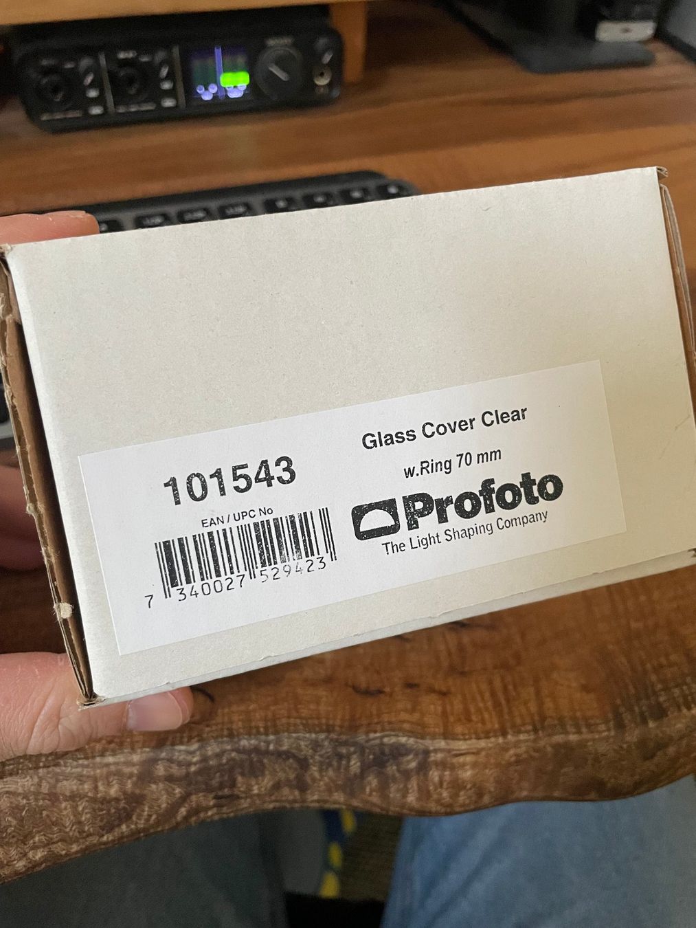 Profoto Flash: Profoto Glas Cover Clear – Nuovo e nell'imballaggio originale da Vevey venduto da c_lathion 2