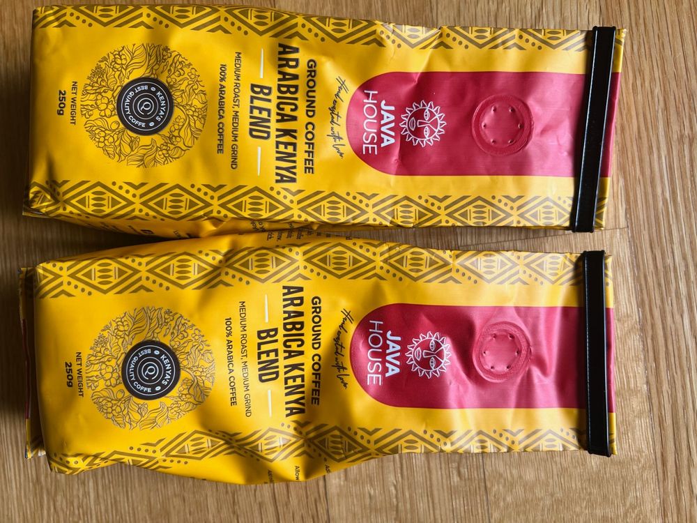 Kenyan Arabica Blend ground Kaffe von Java House 2x250gr | Kaufen auf ...