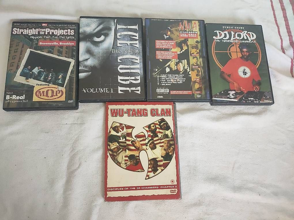 Tutti i DVDs: DVD musicali / Hip-Hop – Usato da Agno venduto da ant_tx57