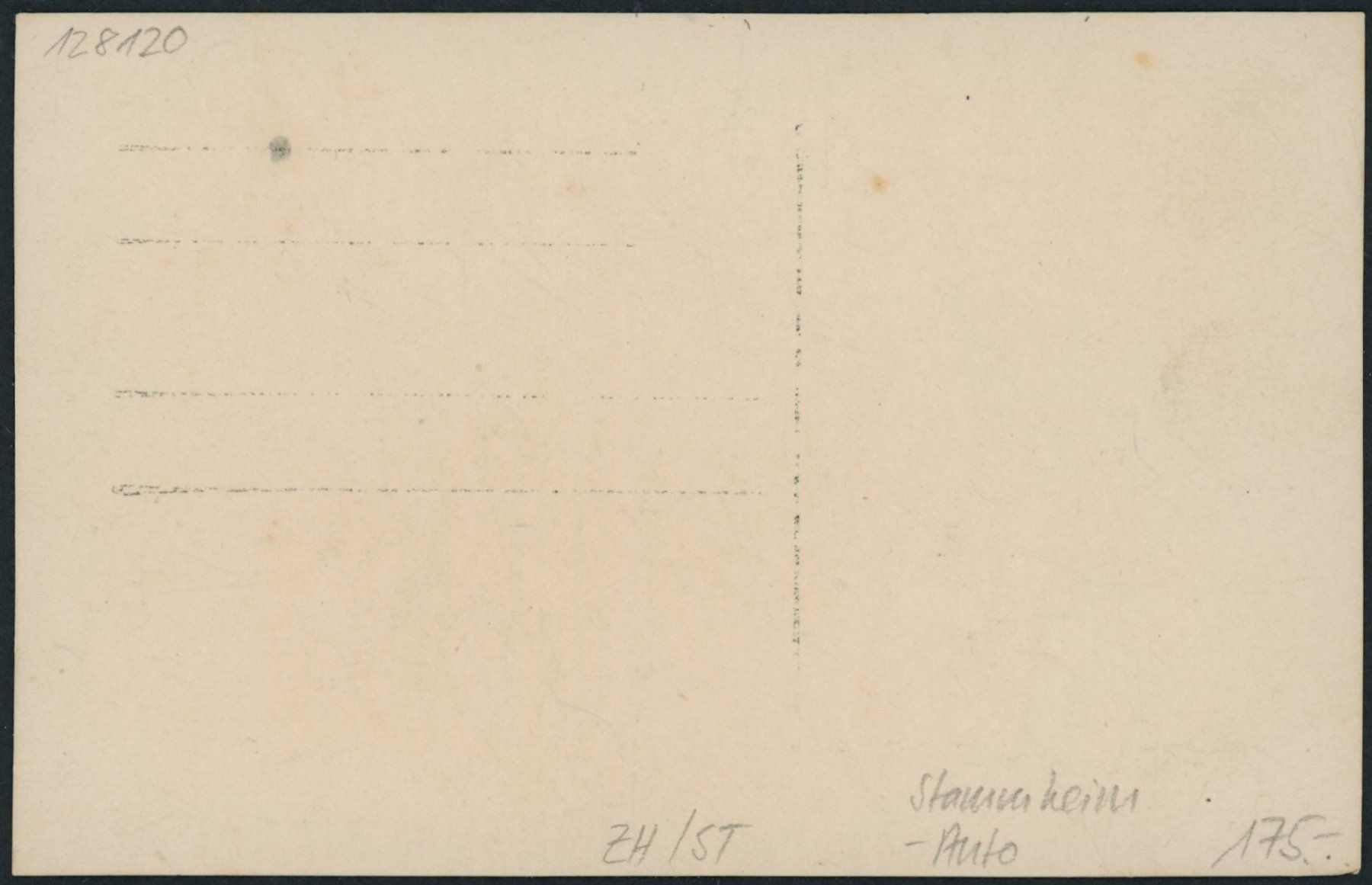 Cartoline postali: ZH Stammheim - Auto – Nuovo (secondo la descrizione) da Schindellegi venduto da dolpitz 1