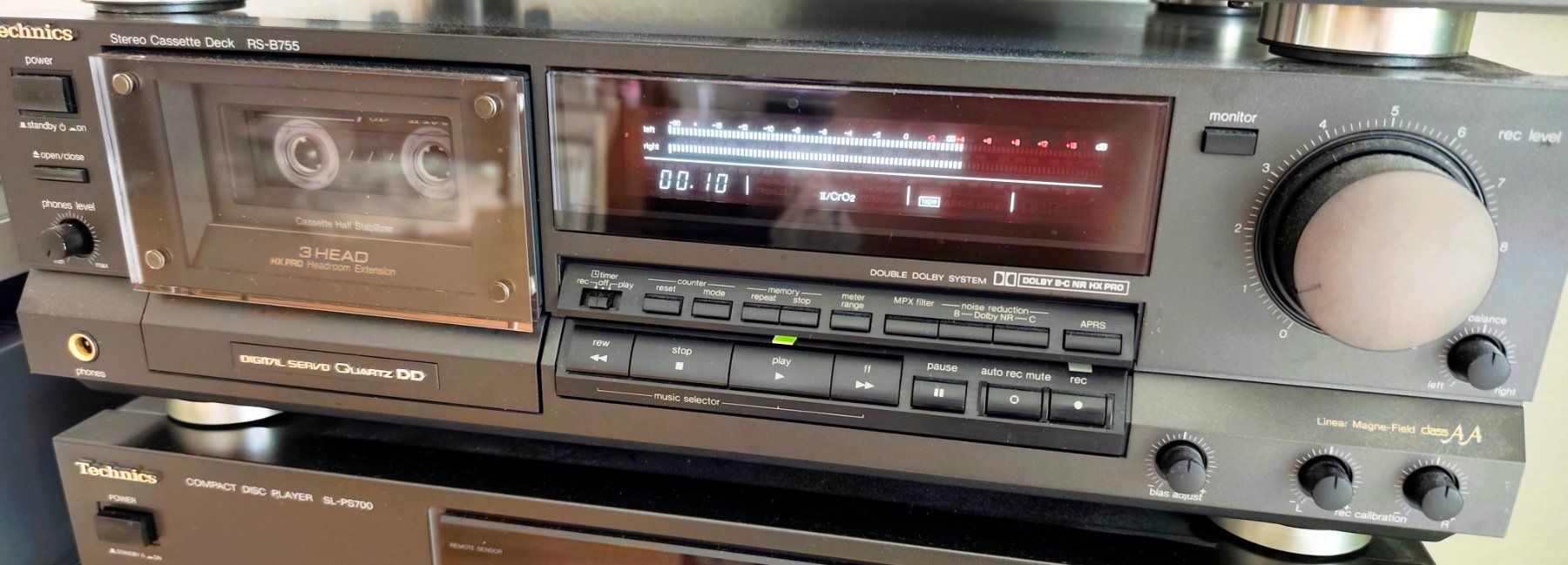 Technics Registratori: Technics RS-B755 Stereo Kassettenrecorder – Usato da kloten venduto da Docsgirl 3