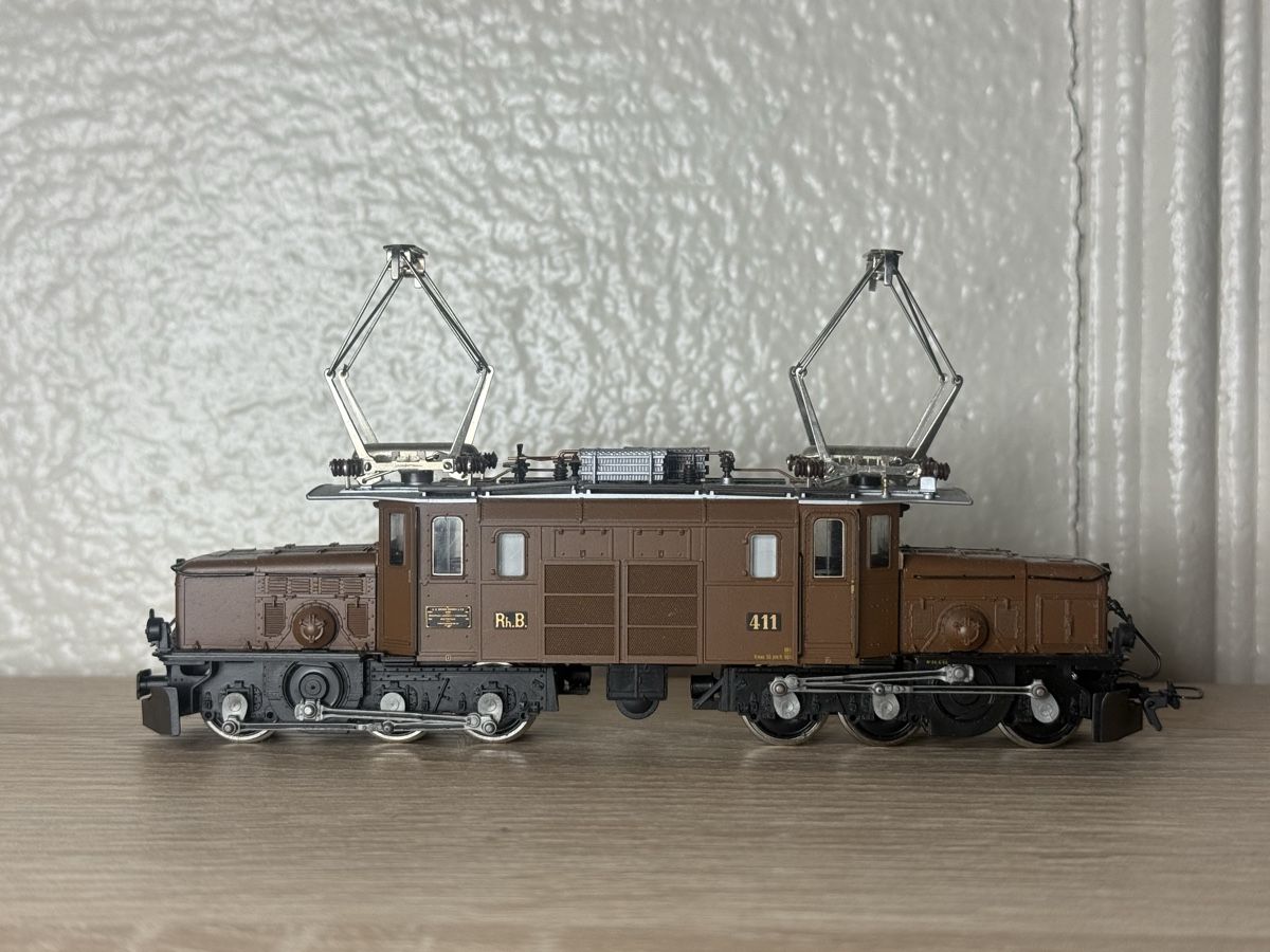 Bemo Trains électriques: Bemo RhB Krokodil 411 – D'occasion à Thusis par Jasmin1991995