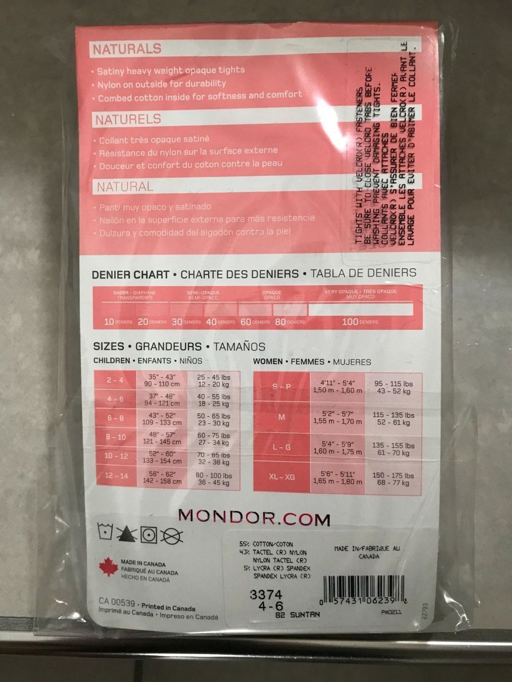 Strümpfe & Strumpfhosen: Mondor Eislaufstrumpfhose 3374. – Neu und originalverpackt aus Wagenhausen von vintagesecondhand 1