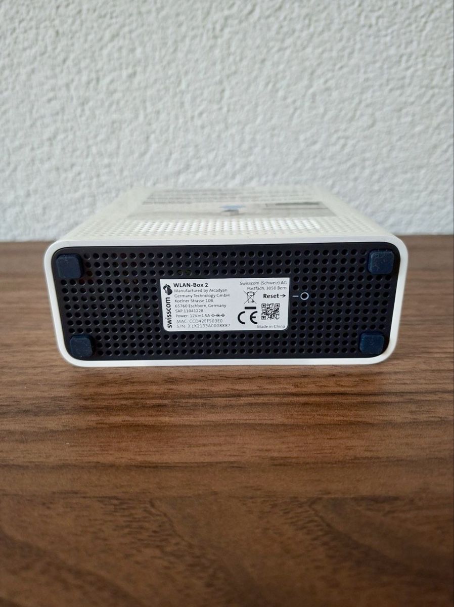 Swisscom Wlan: Swisscom WLAN Box 2 – Neu (gemäss Beschreibung) aus Wernetshausen von NadineSW 3