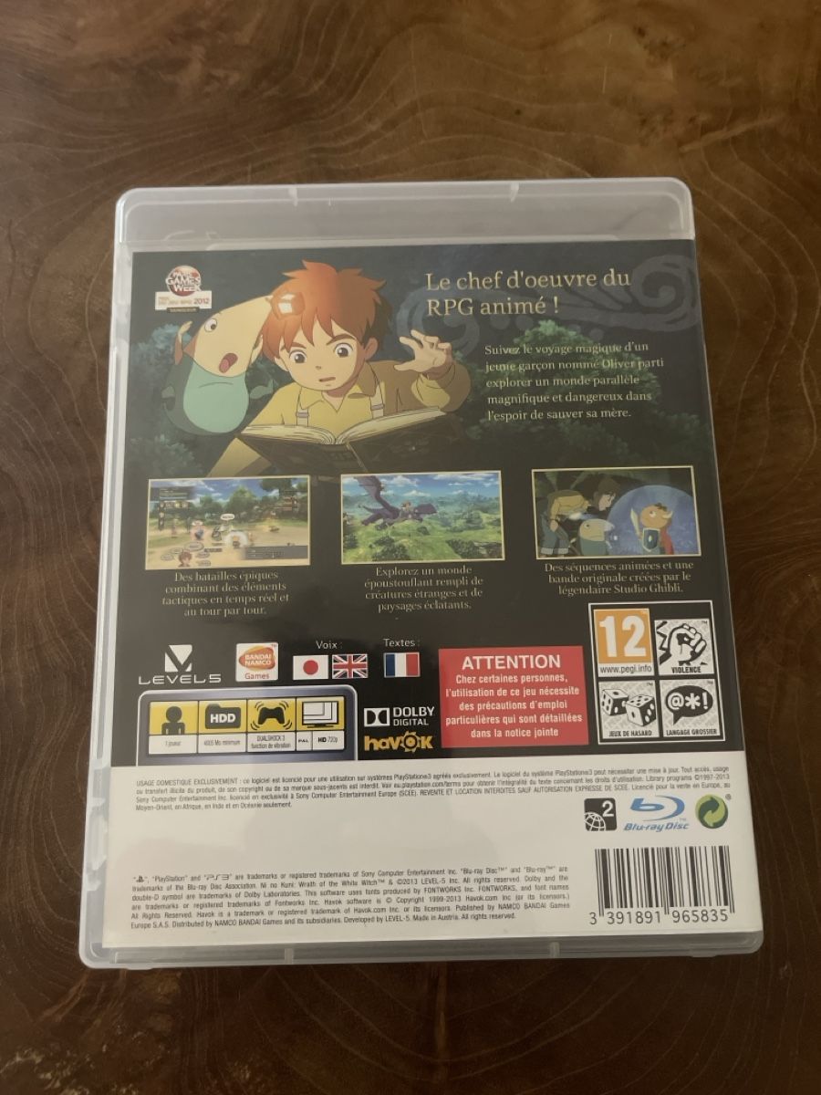 Giochi: Ni No Kuni - La vengeance de la sorcière céleste PS3 – Nuovo (secondo la descrizione) da Renens VD venduto da fra_2rxn 1
