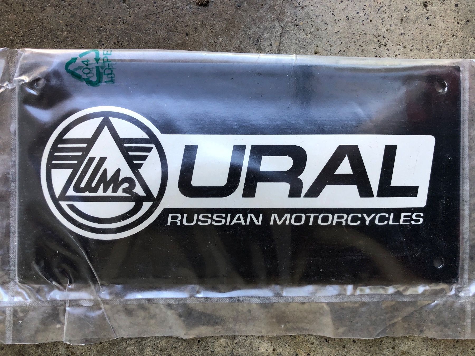 Ecriteaux: Ural russian motorcycle Motorrad Oldtimer classic – Neuf (Voir description) à Reinach AG par rares75