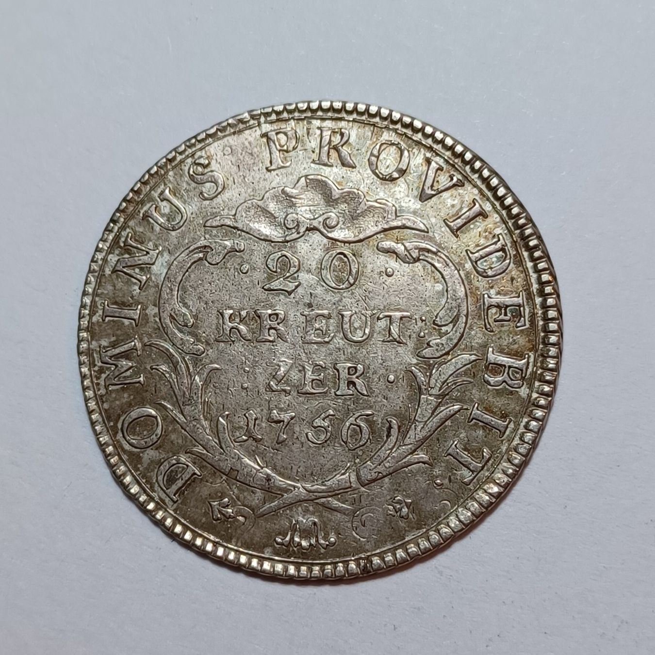 Tutti le monete: 20 Kreuzer 1756 Bern ss – Usato da Pfäffikon ZH venduto da Schweizer_Muenzen
