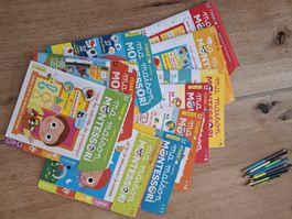 Cahiers (10pces) d apprentissage Montessori