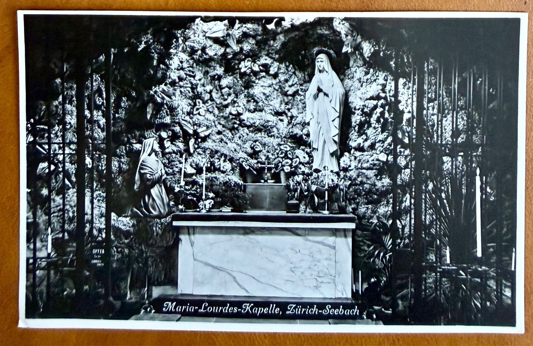 Cartes postales: Zürich - Seebach - Maria - Lourdes Kapelle - AK – D'occasion à Lutry par Ediego